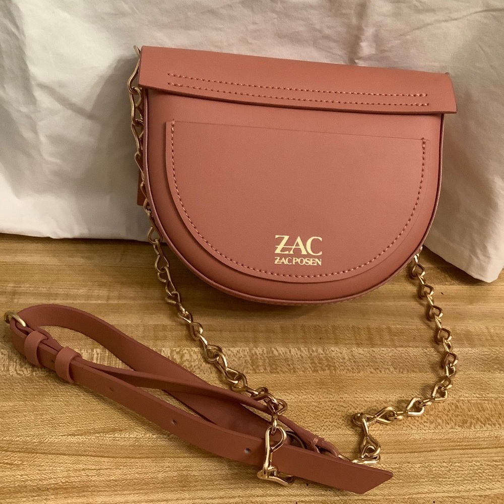 Zac Zac Posen Belay Mini Saddle Women Crossbody Bag - Picture 4 of 16